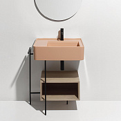 Simas Ratio Раковина чаша 65х46 см, без перелива, c 1 отверстием под смеситель, цвет: caramello RA65 CARAMELLO