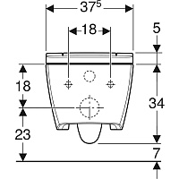 Geberit AquaClean Sela Унитаз-биде подвесной безободковый с крышкой микролифт, цвет: белый глянцевый 146.224.21.1