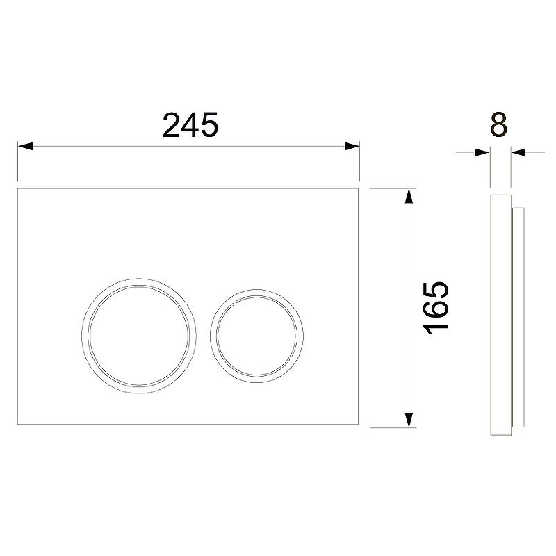 Tece Spring Унитаз подвесной, безободковый, застенный модуль с функцией биде, цвет: белый глянцевый S955799