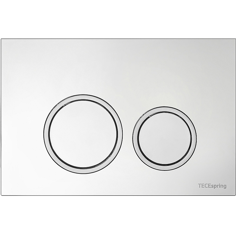 Tece Spring Унитаз подвесной, безободковый, застенный модуль с функцией биде, цвет: белый глянцевый S955799