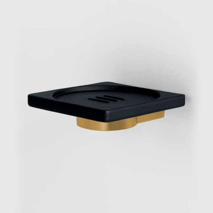 Colombo MiniQ Мыльница подвесная, цвет:PVD matt gold B5001.OM-RNE