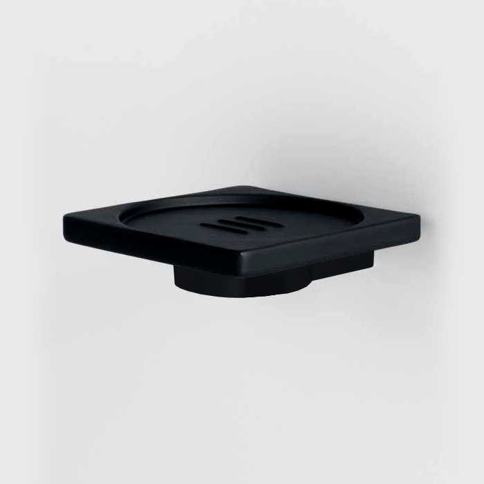 Colombo MiniQ Мыльница подвесная, цвет: matt black B5001.NM-RNE