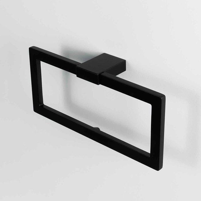 Colombo MiniQ Полотенцедержатель кольцо, цвет: matt black B5031.NM