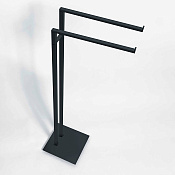 Colombo MiniQ Стойка для полотенец, высотой 83,5h см, цвет: PVD matt graphite B5038.GM