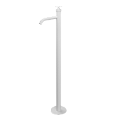 Remer Chrono Смеситель для раковины напольный, д/к, излив 18 см, цвет: bianco opaco CH18BO