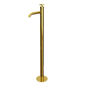 Remer Chrono Смеситель для раковины напольный, д/к, излив 18 см, цвет: oro lucido CH18DO