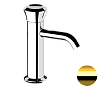 Remer Element Смеситель для раковины, без донного клапана, высота излива 9,7 см, цвет: oro lucido ET12DO