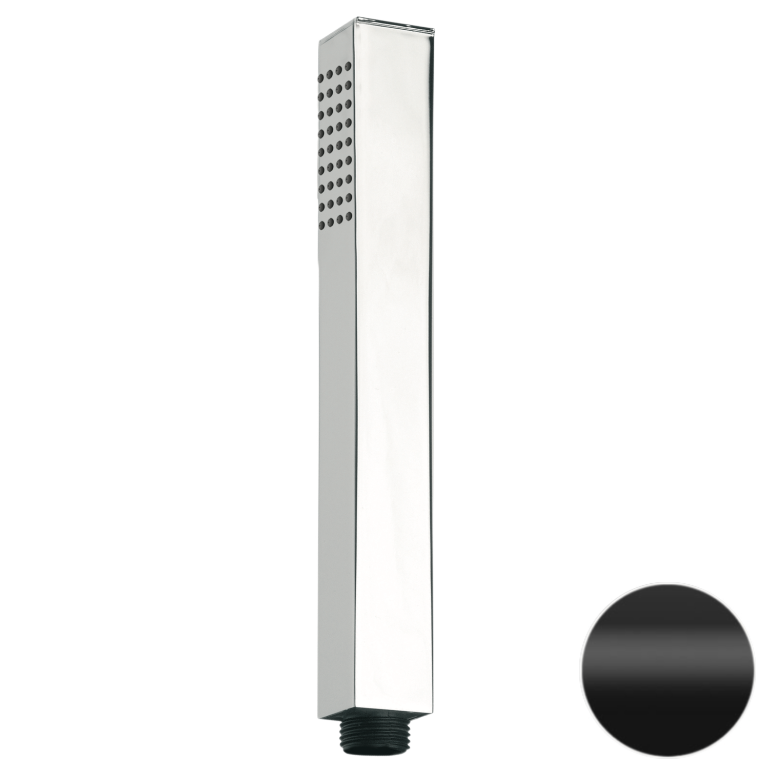 Remer Ручной душ 1 вид струи, цвет: nero opaco 317AUNOX