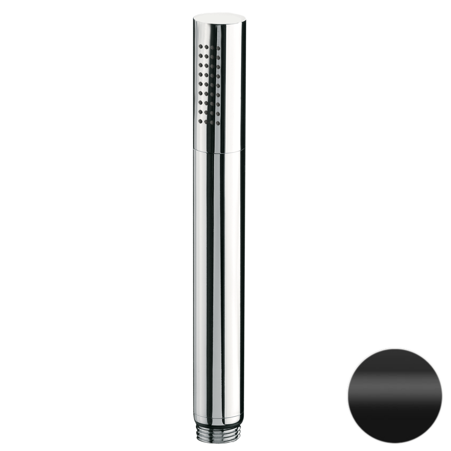 Remer Ручной душ 1 вид струи, цвет: nero opaco 317MCNOX