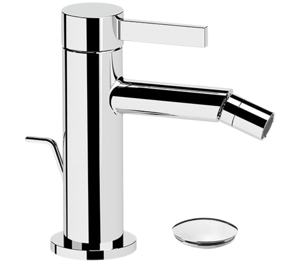 Remer Metrica Смеситель для биде, с донным клапаном, цвет: cromo MC20