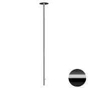 Remer X Style Смеситель для раковины потолочный, с внутренней частью, цвет: cromo nero spazzolato N17LCFP