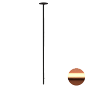 Remer X Style Смеситель для раковины потолочный, без д/к, с внутренней частью, цвет: rame spazzolato N17LRP