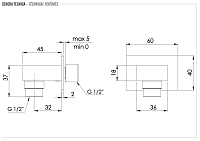 Remer Шланговое подключение, цвет: visual inox 309WXV
