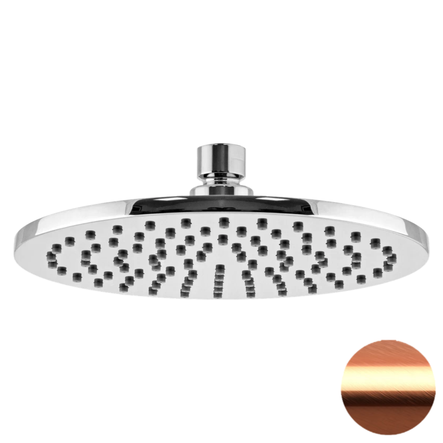 Remer Верхний душ 20 см, 1 режим, цвет: rame spazzolato 359MM20RP