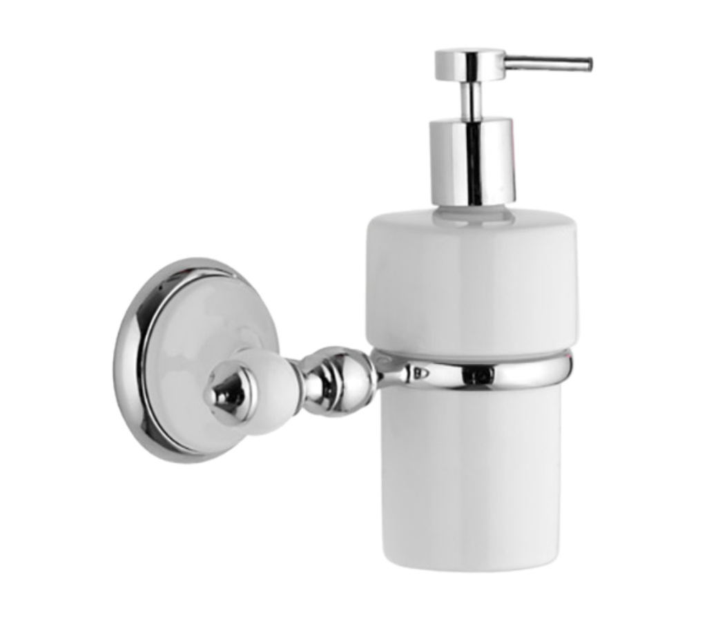 Remer Epoca Дозатор для жидкого мыла, подвесной, керамическая колба, цвет: cromo EP13CR