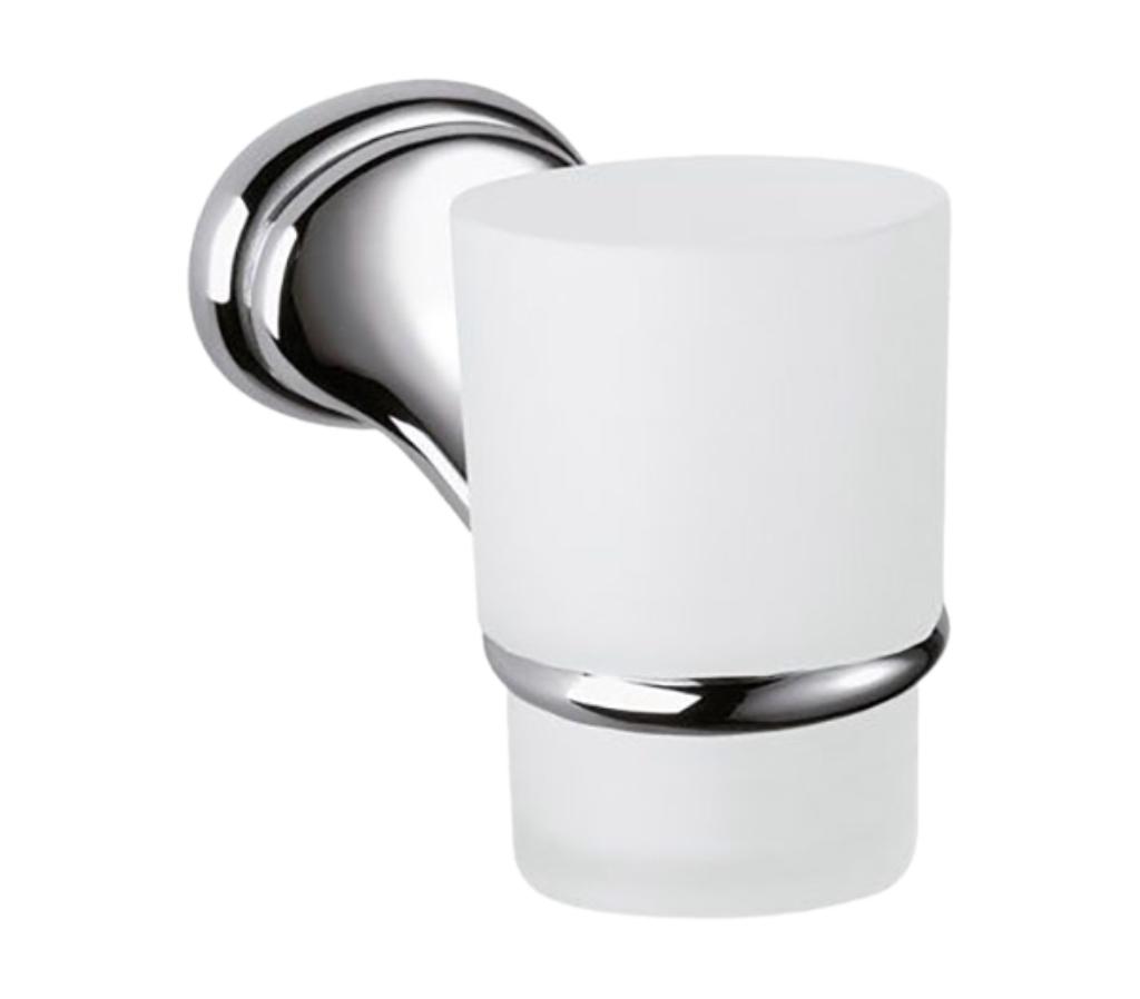 Remer 900 Стакан подвесной, из матового стекла, цвет: cromo NV15CR