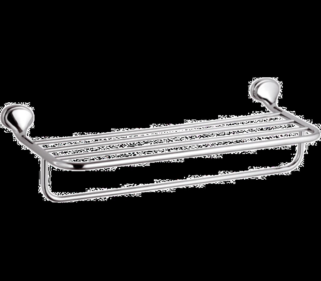 Remer 900 Полка с держателем для полотенец, цвет: cromo NV70CR