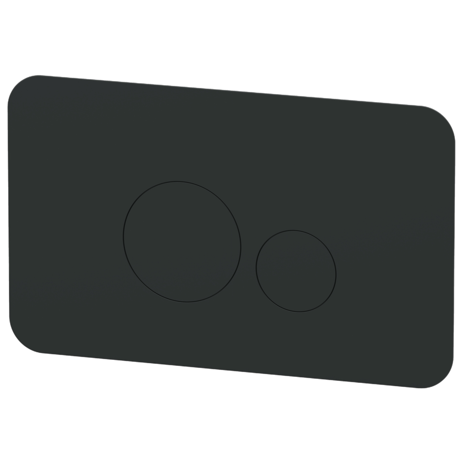 Remer Кнопка смыва для унитаза, нержавеющая сталь, цвет: nero opaco RB810NO