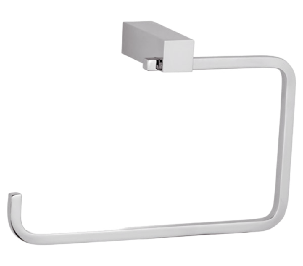 Remer SQ Полотенцедержатель подвесной кольцевой, латунь, цвет: cromo SQ44CR