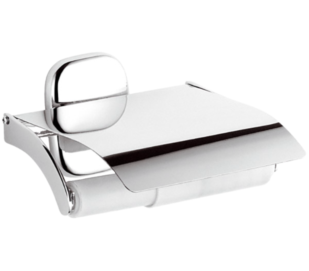 Remer Suite Держатель туалетной бумаги с крышкой, подвесной, цвет: cromo SU60CR