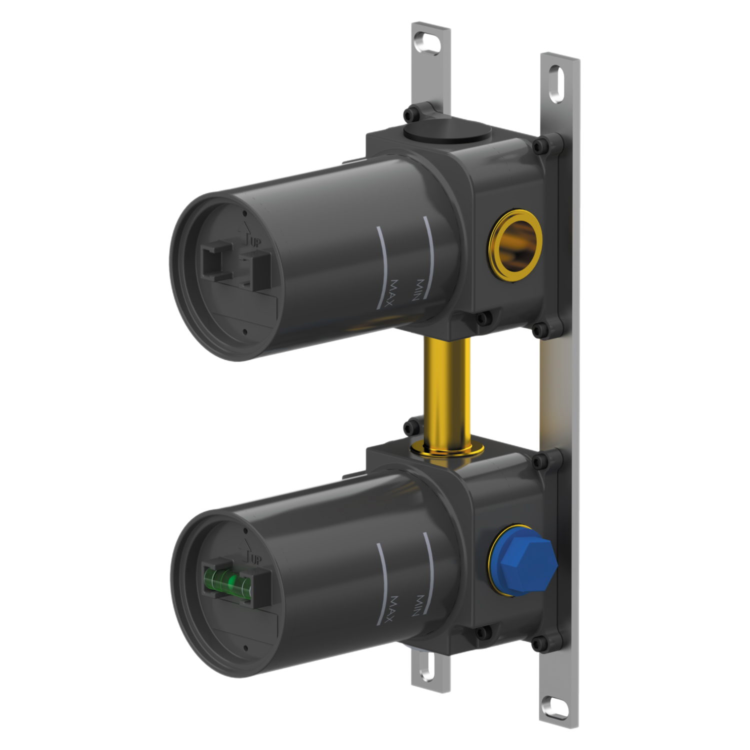 Remer Скрытая часть вертикальная на 2 потребителя WBOX92