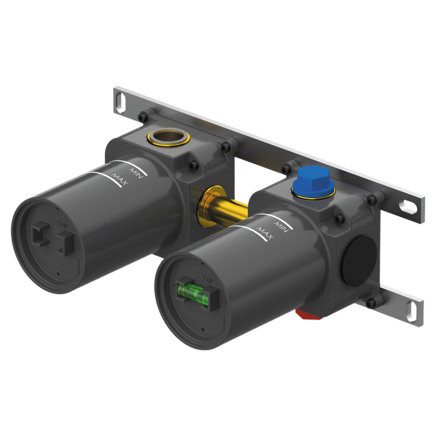 Remer Скрытая часть горизонтальная на 3 потребителя WBOX93Z