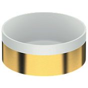 Remer Раковина чаша d37x14,5h см, без прелива, цвет: oro spazzolato RB902BG