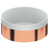 Remer Раковина чаша d37x14,5h см, без прелива, цвет: rame spazzolato RB902RP