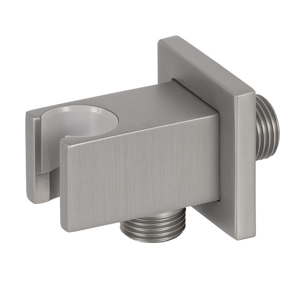 Remer Шланговое подключение с держателем душа, цвет: nichel spazzolato opaco 337QNPO