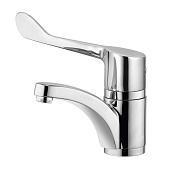 Kludi Medi Care Смеситель для раковины, без д/к, поворотный излив, длина излива 15 см, цвет: хром 341130524