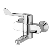 Kludi Medi Care Смеситель для ванны, настенный, длина излива 18 см, цвет: хром 349220524