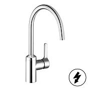 Kludi Bingo Star Смеситель для кухни, поворотный излив, для безнапорных водонагревателей, цвет:хром 428090578