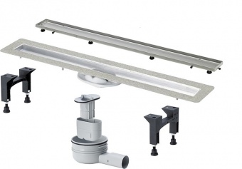 Viega Advantix Дренажный канал, цвет: нержавеющая сталь 753207