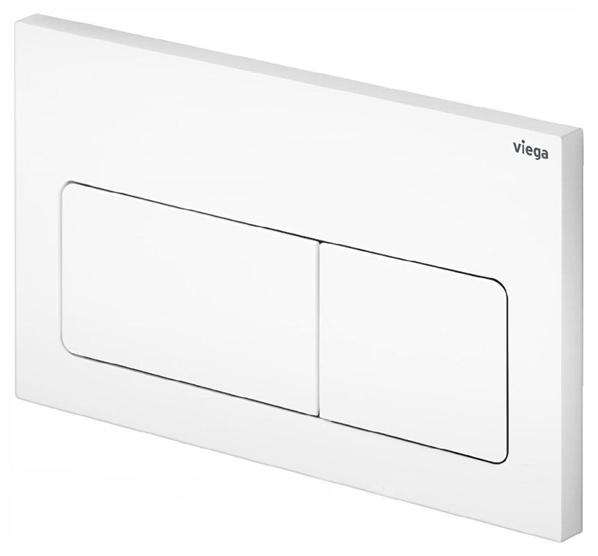 Viega Prevista Клавиша смыва 22x1x13h см, цвет: белый 773731