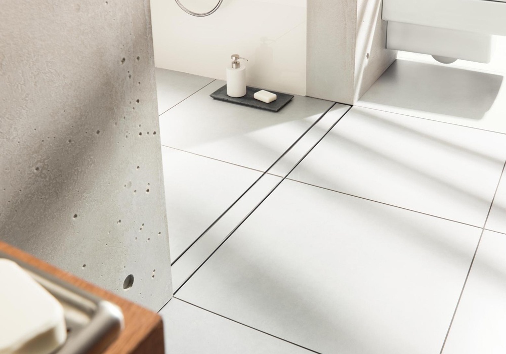 Viega Advantix Дренажный канал под плитку, цвет: нержавеющая сталь 753221