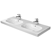 Duravit D-Code Раковина подвесная 120x49 см, с переливом, без донного клапана, цвет: белый 03481200002