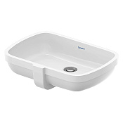 Duravit Qatego Раковина встраиваемая снизу 51,5x37 см, с переливом, цвет: белый 0398480028