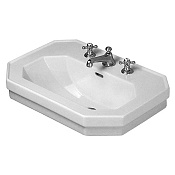 Duravit 1930 Раковина подвесная 70x50 см, с переливом, без донного клапана, цвет: белый 0438700000