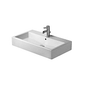 Duravit Vero Раковина подвесная 80x47 см, с переливом, без донного клапана, цвет: белый 0454800027