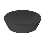 Duravit D-Neo Раковина чаша d40x12,5h см, без перелива, цвет: anthracite matt 2371401370