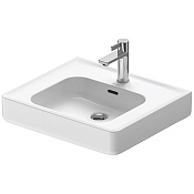Duravit Soleil by Starck Раковина подвесная 55x48 см, с переливом, без донного клапана, цвет: белый 2376550000