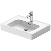 Duravit Soleil by Starck Раковина подвесная 65x47,5 см, с перел., без донного клапана, цвет: белый 2376650000
