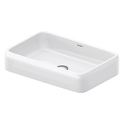 Duravit Qatego Раковина чаша 56x40x13h см, без перелива, цвет: белый 2383600079