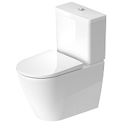Duravit D-Neo Чаша для унитаза моноблок, с креплением 37x65 см, цвет: белый 20020900001