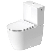 Duravit Soleil by Starck Чаша унитаза напольная без крышки и бачка 37x65 см, цвет: белый 2011090000