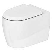 Duravit Qatego Унитаз приставной 39x60 см, безободковый, без крышки-сиденья, цвет: белый 2020090000