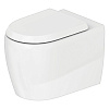 Duravit Qatego Унитаз напольный безободковый 39x60 см, цвет: белый глянцевый 2020092000