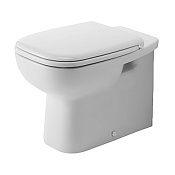 Duravit D-Code Унитаз приставной 35,5x56 см, без крышки, с креплением, цвет: белый 21150900002