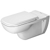 Duravit D-Code Унитаз подвесной 36x70 см, крышка-сиденье отдельно, цвет: белый 22280900002