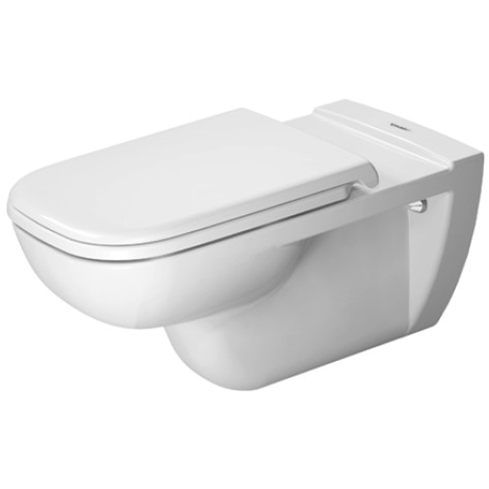 Duravit D-Code Унитаз подвесной 36x70 см, крышка-сиденье отдельно, цвет: белый 22280900002